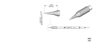 JBC C245731 Cartridge Chisel Soldering Tip, 0.6mm
