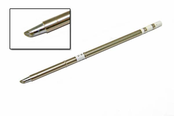 HAKKO T15-BCM3 45 Deg Beveled Solder Tip with Indent for FM-203/204/205/206 Iron, 3.00mm