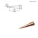 HAKKO T15-BLL Long Conical Solder Tip for FM-203/204/205/206 Iron