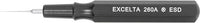 Excelta 260A-ESD ESD-Safe Mini Spatula with Aluminum Handle, 2-1/2"