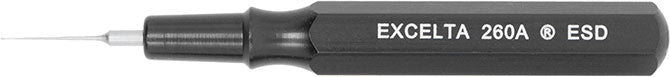 Excelta 260A-ESD ESD-Safe Mini Spatula with Aluminum Handle, 2-1/2"