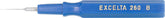 Excelta 260B Mini-Spatula Oiler Tip Plastic Handle, .015",  2-1/2"
