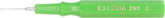 Excelta 260C Mini-Spatula with Green Plastic Handle