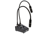 Aven 26200B-221 LED Dual Gooseneck Spotlight Illuminator