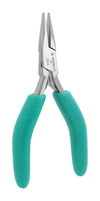 Excelta 2644 Stainless Steel Chain Nose Plier Smooth Jaw