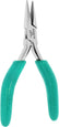 Excelta 2644D Stainless Steel Chain Nose Plier with Serrated Jaws