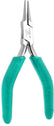 Excelta 2647D Stainless Steel Needle Nose Plier With Serrated Jaw