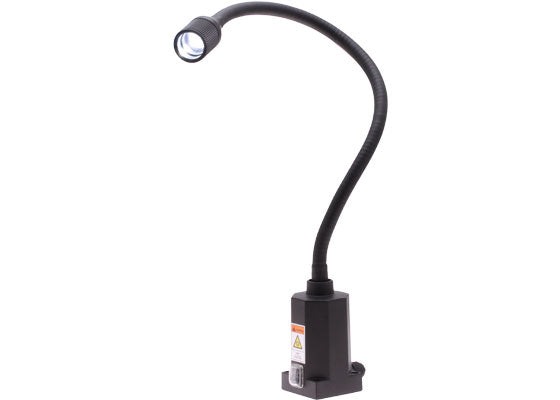 Aven 26527 Sirrus High Intensity LED Task Light with Fixed Focus, 20 in. Flexible Arm