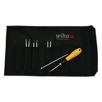 WIHA 26994 ESD Safe Drive Loc 4 Set with Slotted/Phillips/Torx Blades, 9 Pcs