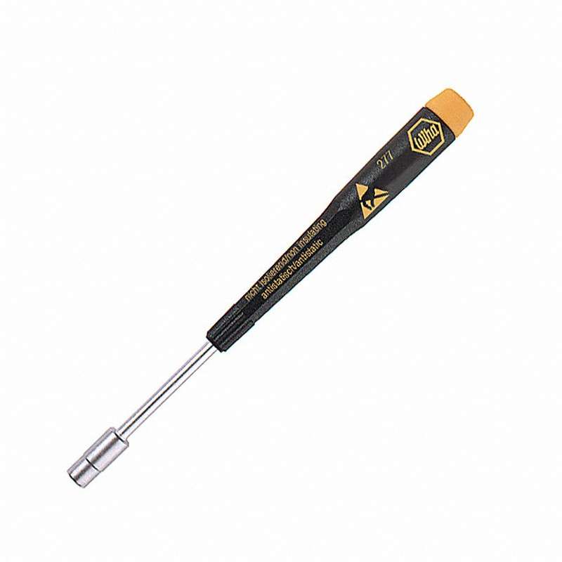 Wiha 27715 ESD-Safe Precision Nut Driver, 1/4"