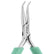 Excelta 2829D 60° Stainless Steel Bent Nose Plier, 5.75"