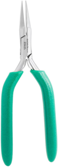 Excelta 2842L ESD-Safe 2-Star Flat Nose Plier, 6 in