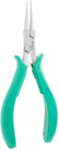 Excelta 2843 Round Nose Pliers with Smooth Jaws, 5"