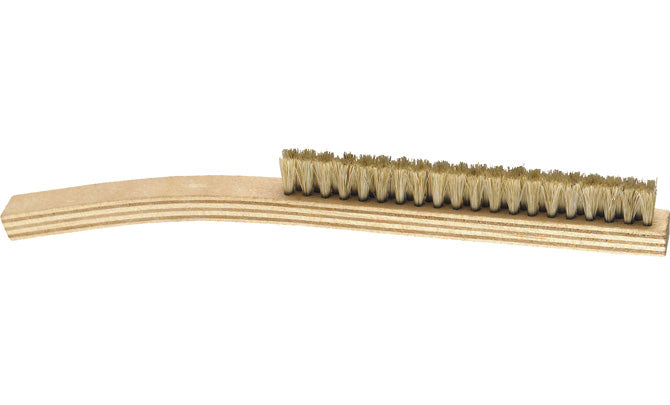 Gordon Brush 299991CK Hog Bristle/Plywood Scratch Brush, 3x20"