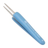 Swanstrom 2A-SA-KH Tweezer with Rounded Flat Tips and Foam Grips [4-1/2in]