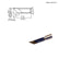 HAKKO T15-KF 45° Knife Solder Tip for FM-203/204/205/206 Iron