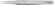 Excelta 2A-SA Neverust Stainless Steel Anti-Magnetic Tweezers, 3 Star, 4-3/4"