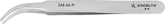 Excelta 2Ab-SA-PI Stainless Steel Anti-Magnetic Italian Tweezer, 4-1/2"