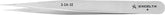 Excelta 3-SA-SE Stainless Steel Anti-magnetic Tweezers, 4-3/4"