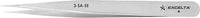 Excelta 3-SA-SE Stainless Steel Anti-magnetic Tweezers, 4-3/4"