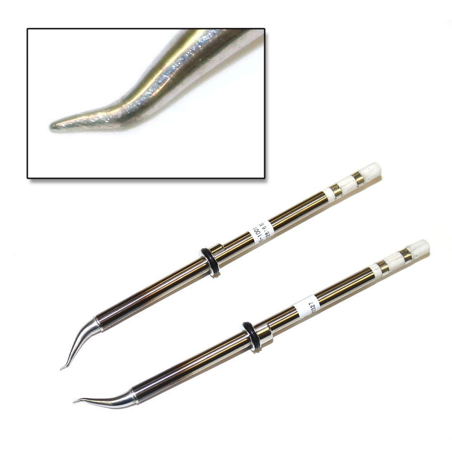 Hakko T16-1001 Fine Point Chip Soldering Tip, 0.5mm, 2/Pk
