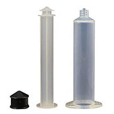 Jensen Global JG30M-20-SF 30cc Clear Manual Syringe Unassembled Silicone Free, 20 par pack