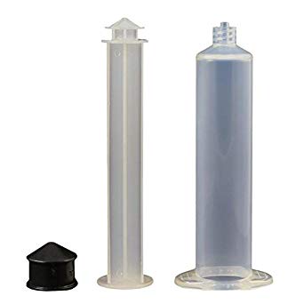 Jensen Global JG30M-20-SF 30cc Clear Manual Syringe Unassembled Silicone Free, 20 par pack