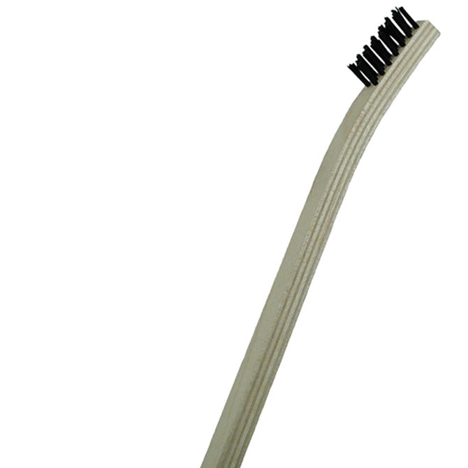 Gordon Brush 30N Nylon & Plywood Scratch Brush with 3 x 7 Rows, 7/16 x 7-3/4"
