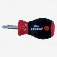 Wiha 31135 Softfinish Phillips Screwdriver, #1 x 75mm