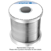 Alpha 110347 Pure Core Water-Soluble Flux Solder Wire, P3, .032", 1lb Spool