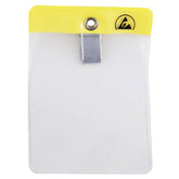 Menda 35010 ESD Badge Holder, Clip-On, Vertical, 2-3/8" x 3"