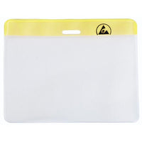 Menda 35015 ESD-Safe Horizontal Proximity Badge Holder, 3-15/16" x 3-1/16"