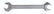 Wiha 35036 Open End Wrench, 1/2" x 9/16"