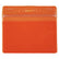 Menda 35094 Horizontal Badge Holder with Zipper, Orange, 3-7/8in x 2-5/8in