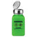 Menda 35253 Durastatic Green HDPE Bottle With One-Touch Pump, GHS Label With "Isopropanol", 6oz