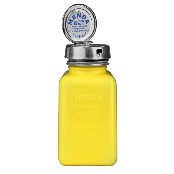 Menda 35268 Dissipative HDPE 6oz Bottle with Pure-Take Pump