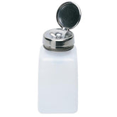 Menda 35309 Natural Square HDPE Bottle With One-Touch Pump, 6oz