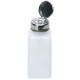 Menda 35312 Natural Square HDPE Bottle with One-Touch Pump, 8 oz