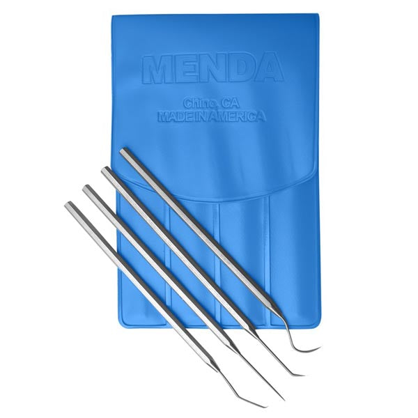 Menda 35630 Stainless Steel Probe Kit With Four Tools & Pouch