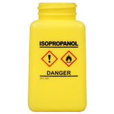 Menda 35738 HDPE DuraStatic HCS Label Isopropanol Printed Dispensing Bottle, 6 Oz