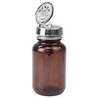 Menda 35741 Impact Resistant Amber Glass Bottle with Pure-Touch Pump, 4 oz