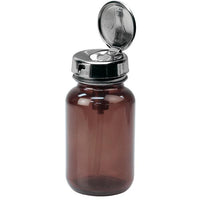 Menda 35743 Amber Glass 4oz Bottle with Take-Along Pump/PFA Stem
