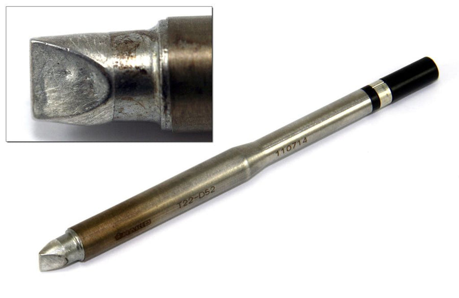 HAKKO T22-D52 Chisel Solder Tip for FM-2030, 8mm x 5.2mm