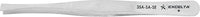 Excelta 35A-SA-SE Anti-Magnetic Stainless Steel Tweezer with Broad Tip, 4-3/4"