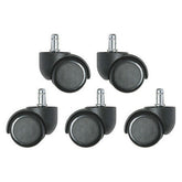Bevco 3850S/5 Dual Wheel Hard Floor Caster for mode Ls with 5-Star Base