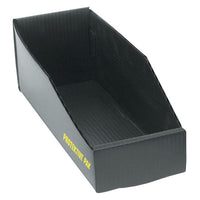 Protektive Pak 38900 Permanently Conductive Open Top Plastek Bin Box
