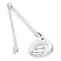O.C. White EM-45-W 3 Diopter Magnifer with 45 Reach & Clamp Base White