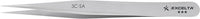 Excelta 3C-SA 3 Star Anti-Magnetic Stainless Steel Tweezer With Very Fine Point Tip, 4-1/4"