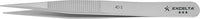 Excelta 40-S Stainless Steel Anti-magnatic Straight Tweezers, 4.5"