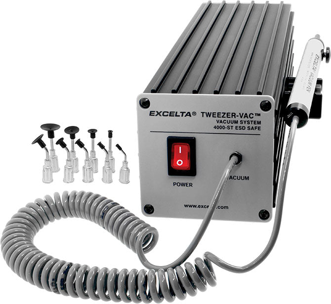 Excelta 4000-St General Purpose Electric Vacuum System with 9 tips
